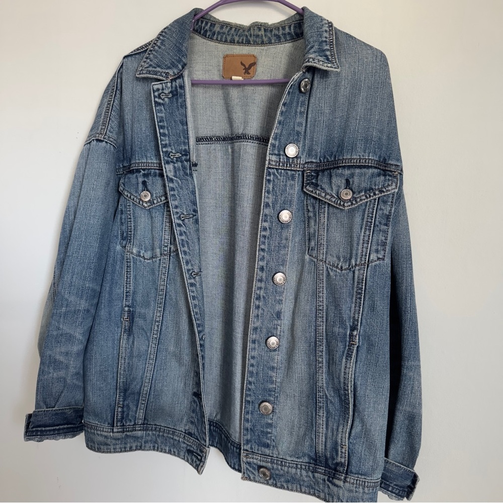 American Eagle Outfitters Blue Jean Jacket
